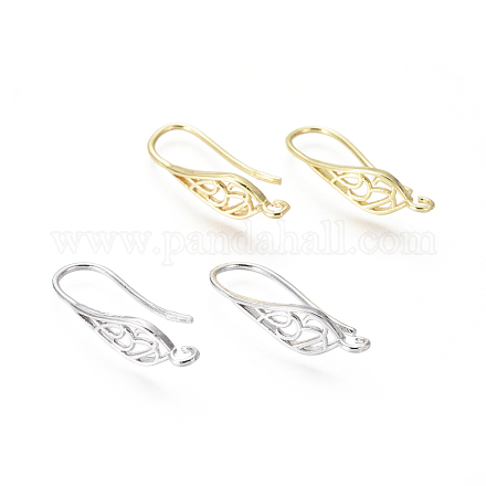 Латунные крючки для сережек KK-G374-11-1