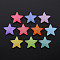 Imitation Jelly Acrylic Beads, Star, Mixed Color, 20.5x22x5mm, Hole: 1.8mm, about 500pcs/500g