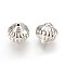 CCB Plastic Beads, Lantern, Platinum, 17x17mm, Hole: 2mm