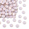 Preciosa® MAXIMA Crystal No Hotfix Flatback Stones, Czech Crystal, Dura Foiling, Round(438 11 615 Chaton Rose), 71350 Rose Opal, SS10(2.7~2.9mm)
