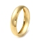 304 Stainless Steel Plain Bangles, Golden, Wide: 15mm, Inner Diameter: 2-3/8 inch(6cm)