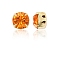 Preciosa® MAXIMA Crystal in Sew-On Cup, Czech Crystal, 719 37 080 Chaton(Round), Golden, 90310 Sun, SS34(7.05~7.25mm)
