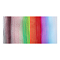 100 Yards 10 Colors Elastic Polyester Deco Mesh Ribbons, Tulle Fabric Roll for Hat, Skirts Decoration Making, Mixed Color, 2-3/4 inch(70mm), 10 yards/color
