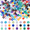 SUNNYCLUE 960Pcs Pony Beads 6x9mm Pony Beads Bulk Plastic Opaque Pony Beads Colored Transparent Pony Beads Colorful Red Green Purple Pink Hair Beads for Jewelry Making Kits Braid Friendship Bracelets