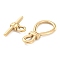PVD Vacuum Plating 304 Stainless Steel Toggle Clasps, Golden, Bar: 26x13.5x4.5mm, hole: 4x3mm, Clasp: 34x17x4mm, small inner diameter: 5.5x4.5mm, big inner diameter: 17x11.5mm