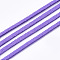 Faux Suede Cord, Faux Suede Lace, Blue Violet, 2.5~2.8x1.5mm, about 1.09 yards(1m)/strand