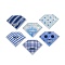 Transparent Resin Cabochons, with Paillette, Diamond, 20.5x27x7.5mm