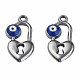 Подвески из нержавеющей стали 304 с эмалью STAS-N087-53-03P-2