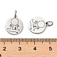 Подвески из нержавеющей стали марки 304 STAS-D050-07P-16-3