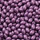 Выпечка расписных стеклянных бусин SEED-C004-04F-3