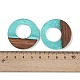 Подвески из смолы и дерева WOOD-F015-14B-3