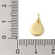 Настоящие 18-каратные позолоченные латунные эмалевые подвески KK-L216-001G-K03-3