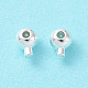 Зажимные бусины из латуни KK-Z030-16A-S-2