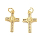 Латунные микро проложить кубического циркония подвески KK-C092-21F-G-1
