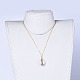 Гальванические подвески из каури NJEW-JN02362-5