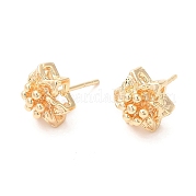 Серьги латунные гвоздики KK-K333-39G