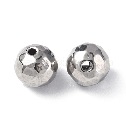 Бусины из нержавеющей стали 201 STAS-G298-03B-P-1