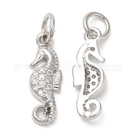 Латунные микро проложить кубического циркония подвески KK-Q775-04P-1