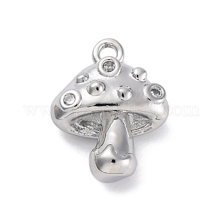 Латунные микро проложить кубического циркония подвески KK-D288-08P-1