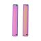 Ion Plating(IP) 304 Stainless Steel Links Connectors, Manual Polishing, Rectangle, Rainbow Color, 30x5x1.5mm, Hole: 1.2mm