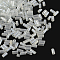 Pearlized Glass Bugle Beads, Transparent Colours Lustered, Clear, 2~3x2mm, Hole: 1mm, about 450g/bag, 20000pcs/bag