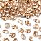 Preciosa® MAXIMA Crystal Fancy Stones, Czech Crystal, 435 12 601 Oval, Dura Foiling, 90300 Light Peach, 8x6mm