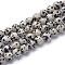 Natural Dalmatian Jasper Bead Strands, Round, 6mm, Hole: 1mm, about 58~60pcs/strand, 15 inch