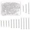 UNICRAFTALE 120Pcs 3 Styles 304 Stainless Steel Bar Connector Charms Twist Stick Links Connectors Pendants 2 Hole Stick Strip Earrings Charms for Jewelry Making