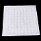 Mink Fur Ball Decoration, Pom Pom Ball, For DIY Craft, White, 2.5~3cm, about 100pcs/board
