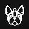 Non-Tarnish 304 Stainless Steel Pendants, Laser Cut, Dog Head, Stainless Steel Color, 32x28.5x1mm, Hole: 3mm