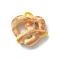 Alloy Pendants, Food Themes, Sandy Brown, 13x13.5x4mm, Hole: 1.4mm