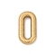 304 Stainless Steel Linking Rings, Ion Plating(IP), Oval, Real 18K Gold Plated, 26x13.5x4mm