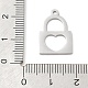 Подвески из нержавеющей стали 304 STAS-WH0016-05-P02-3
