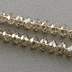 Гальванические стеклянные бусины EGLA-S096-10mm-05-2