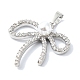 Подвески из кубического циркония с покрытием из латуни KK-M282-24P-2