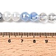 Стеклянные бусины с гальваническим покрытием  EGLA-D300-06-8mm-05-4
