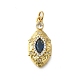 Стойки обшивки латунь кубического циркония подвески KK-M079-24G-1