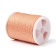 Круглый вощеный полиэфирный шнур YC-G006-01-1.0mm-26-2