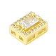 Подвески из латуни с прозрачным кубическим цирконием KK-F875-12G-03-2