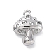 Латунные микро проложить кубического циркония подвески KK-D288-08P-1