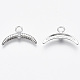 Латунные микро проложить кубического циркония подвески KK-R130-024P-NF-2