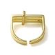 Открытая латунь с кольцами из циркония RJEW-B057-06G-2
