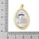 Латунные подвески KK-P294-10G-G-3