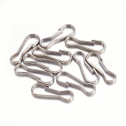 Фурнитура для брелока из нержавеющей стали 304 STAS-O105-02P-20mm