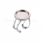 Фурнитура для манжетного кольца из нержавеющей стали 201 STAS-S080-040C-P