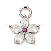 Латунные микро проложить кубического циркония подвески KK-I276-05P-02A