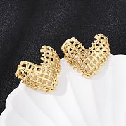 Серьги-гвоздики из нержавеющей стали 304 EJEW-G423-23G