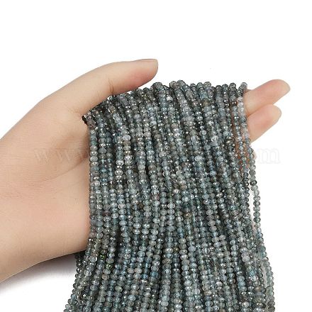 Природного апатита нитей бисера G-RM2025-C39-3x4mm-1
