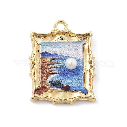 Подвески из эмали и сплава FIND-G089-02G-03-1