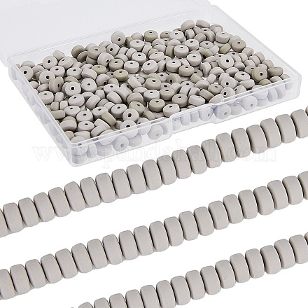 3 прядь бусины из полимерной глины ручной работы CLAY-SC0001-67B-1